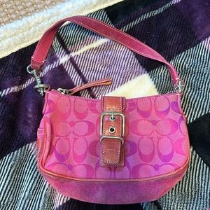 Small coach shoulder bag